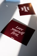 Love Yourself First – Postkarte