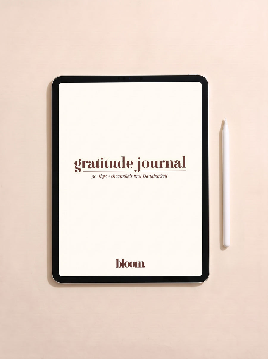 Gratitude Journal: dein Dankbarkeits Journal