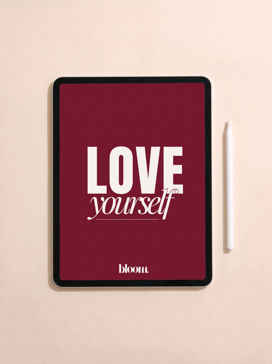 Love Yourself - Digitales Journal