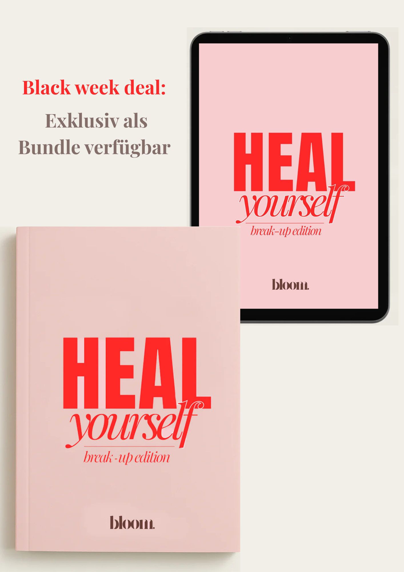 BUNDLE Heal yourself Buch + digitales Journal
