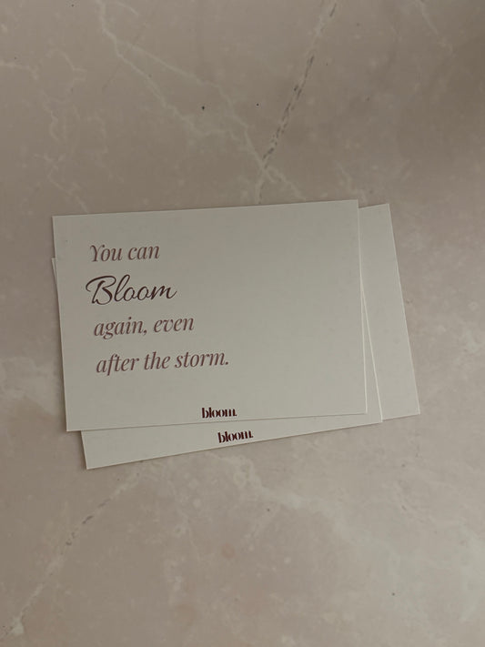 Bloom Again – Postkarte
