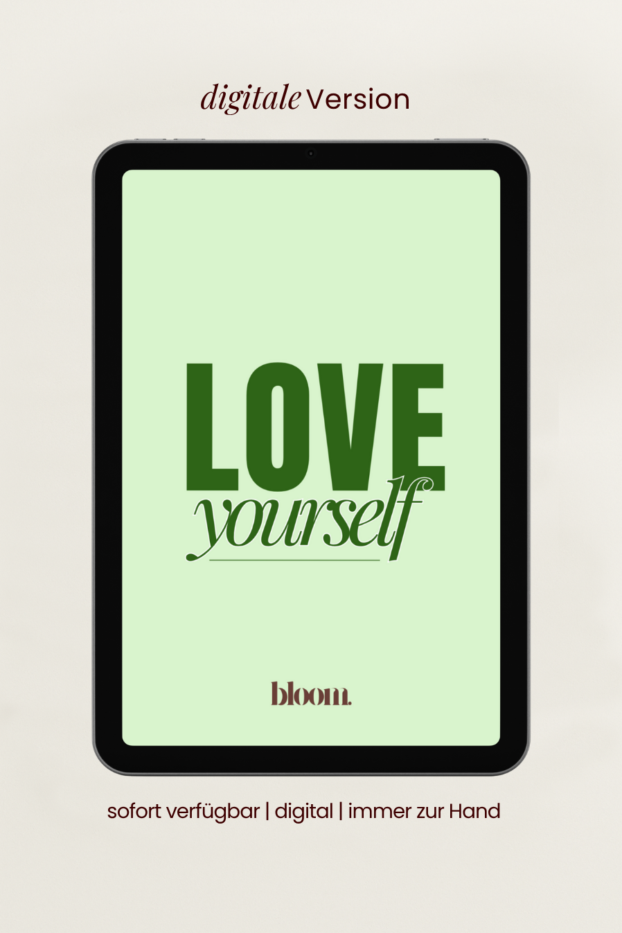 Love Yourself - Digitales Journal