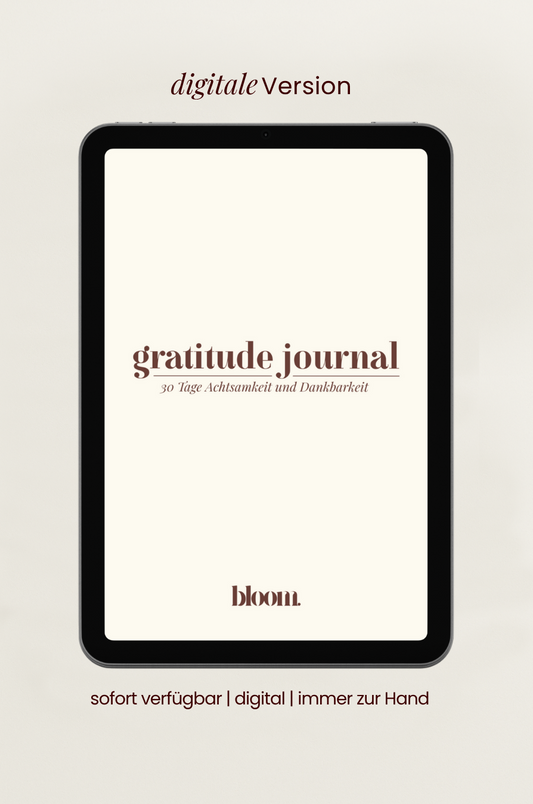 30-Tage Dankbarkeitsjournal: innere Ruhe durch tägliche Achtsamkeit